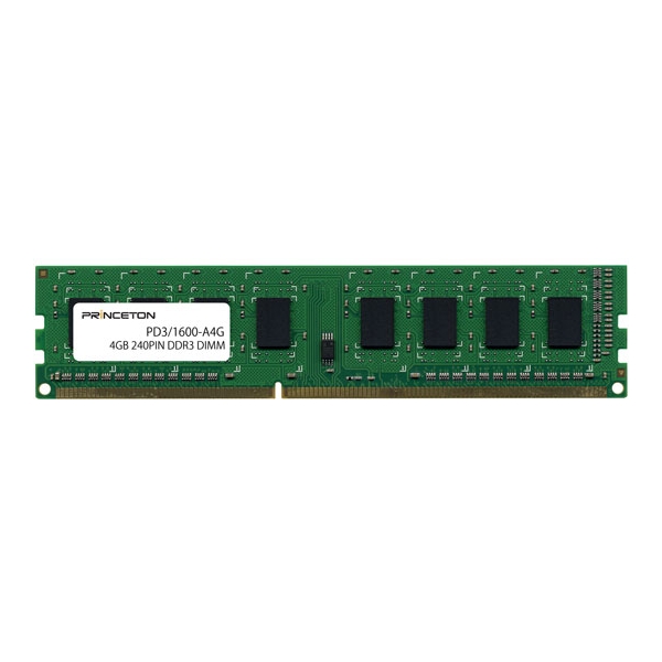 Memory Princeton PDD3/1600-A4GX2 DDR3 PC3-12800 4GB 2-Disc