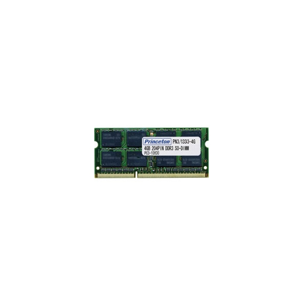 Memory Princeton PDN3/1333-4GX2 S.O.DIMM DDR3 PC3-10600 4GB 2-Disc