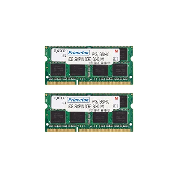 Memory Princeton PDN3/1600-8GX2 S.O.DIMM DDR3 PC3-12800 8GB 2-Disc Set