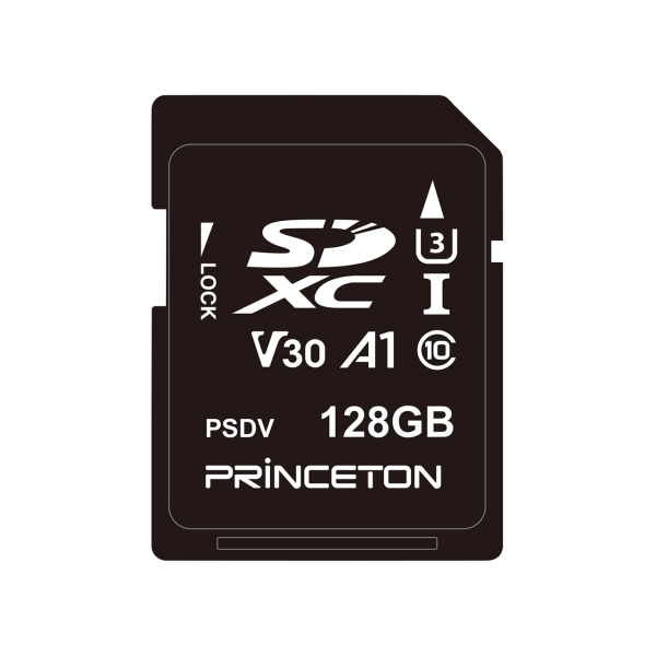 Princeton PSDV-128G 128GB black SD Card