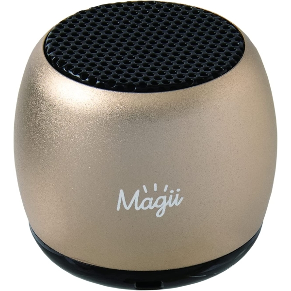 Bluetooth Speaker Project Ryukyu Mini Speaker Magii PJ001 Gold