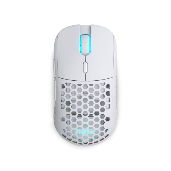 Mouse Pwnage Ultra Custom Wireless Symm 1 Generation 2 White Mouse