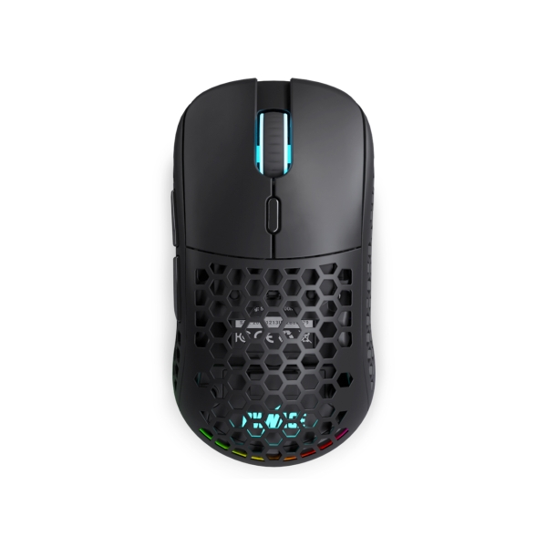 Mouse Pwnage Ultra Custom Wireless Symm Black Mouse