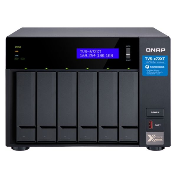 Network Attached Storage NAS QNAP TVS-672XT-i3-8G