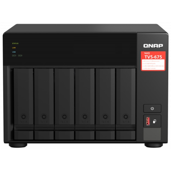 Network Attached Storage NAS QNAP TVS-675-8G