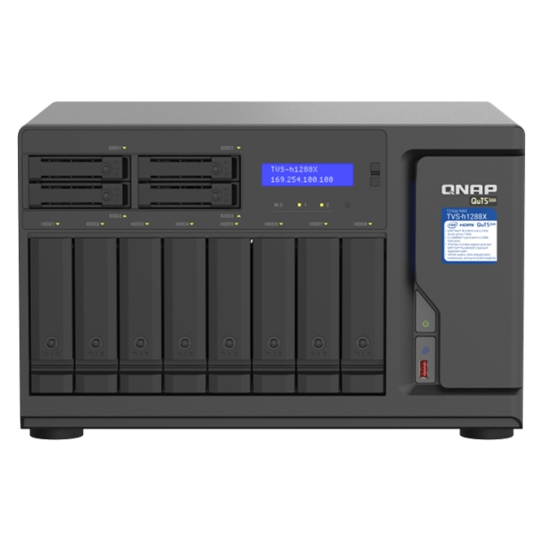 Network Attached Storage NAS QNAP TVS-h1288X-W1250-16G