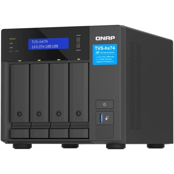 Network Attached Storage QNAP TVS-h474-PT-8G Network Attached Storages (NAS