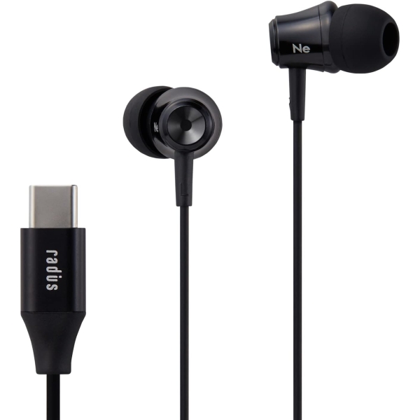 radius HP-NEL11CK black Earphone Headphone