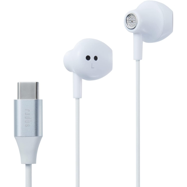 radius HP-NEL12CW white Earphone Headphone