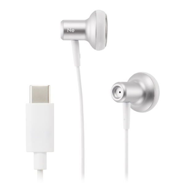 radius HP-NEL22CS Silver Earphone Headphone