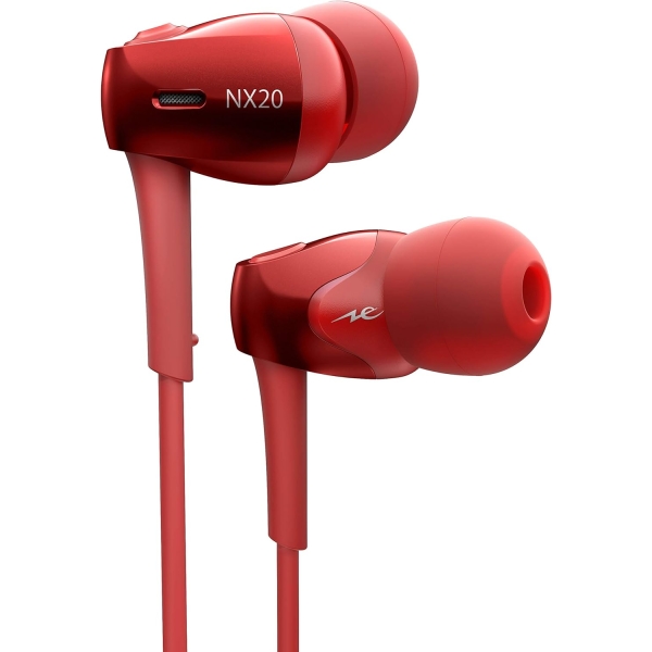 radius Ne EXTRA HP-NX20R red Earphone Headphone