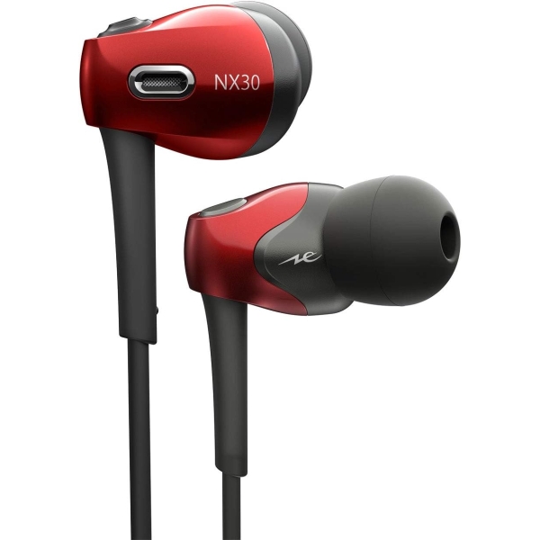 radius Ne EXTRA HP-NX30R red Earphone Headphone