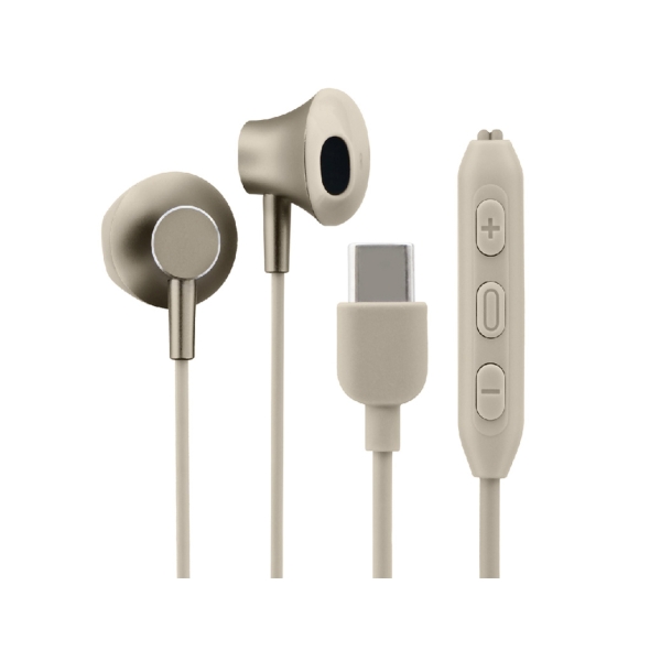 Range mellow LN-TCEP01BG light beige of the MS Solutions LEPLUS NEXT pole Earphone Headphone