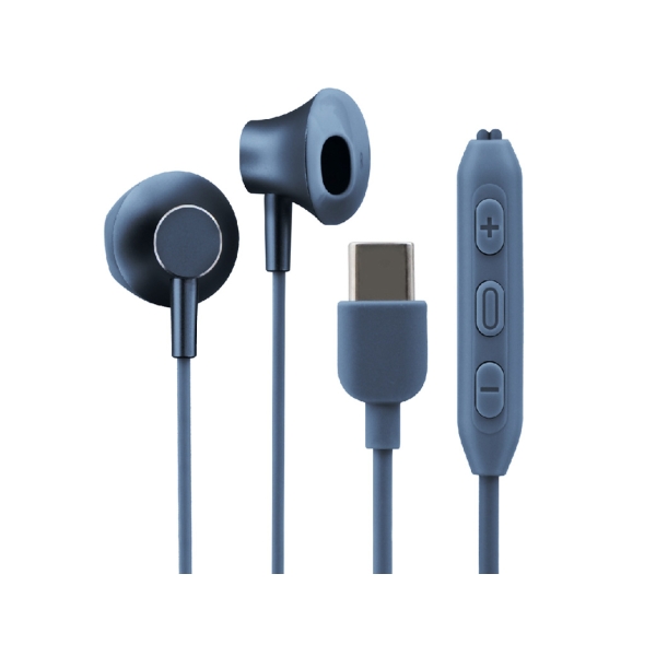 Range mellow LN-TCEP01NV navy of the MS Solutions LEPLUS NEXT pole Earphone Headphone