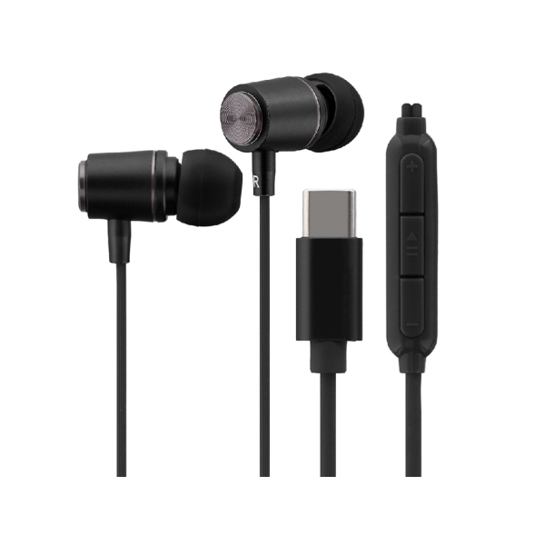 Range STABLE LN-TCEP02BK black of the MS Solutions LEPLUS NEXT pole Earphone Headphone