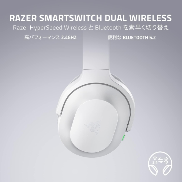 Razer Barracuda RZ04-03790200-R3M1 Mercury White Headset - image 2