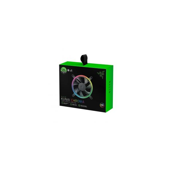 Case Fan Razer Kunai Chroma RGB 120MM LED PWM 1FAN RC21-01800100-R3M1