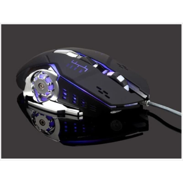 Reader Media Techno Lazos L-MSG6-B Black Mouse - image 2