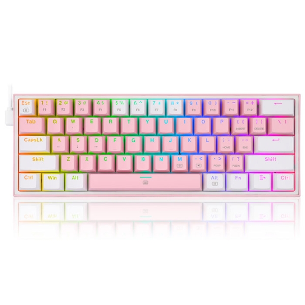 REDRAGON K617-RGBPWTI red axis pink & white Keyboard