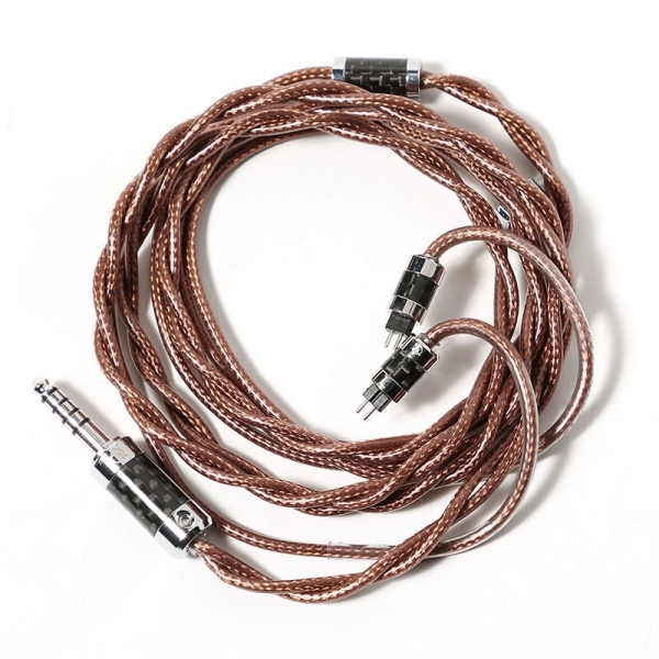 Earphone Cables Terminal 1.3m for exclusive use of Rhapsodio Evolution Copper 4.4mm balance (5 poles) ⇔ Earphone Cable