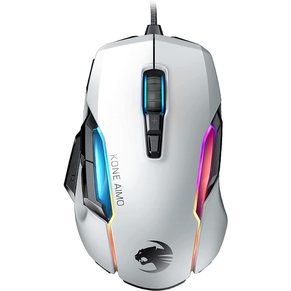 Mouse ROCCAT Kone AIMO Remastered White Mouse