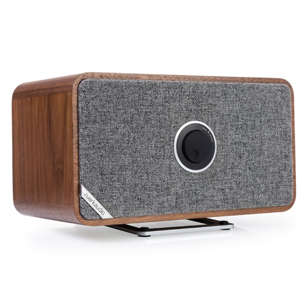 Bluetooth Speaker ruarkaudio MRx Connected wireless speaker Rich Walnut