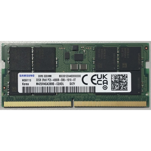 Samsung M425R4GA3BB0-CQK SODIMM DDR5 PC5-38400 32GB Memory