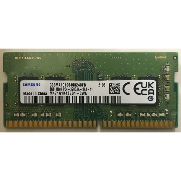 Samsung M471A1K43EB1-CWE SODIMM DDR4 PC4-25600 8GB Memory