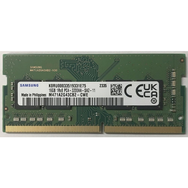 Samsung M471A2G43CB2-CWE SODIMM DDR4 PC4-25600 16GB Memory