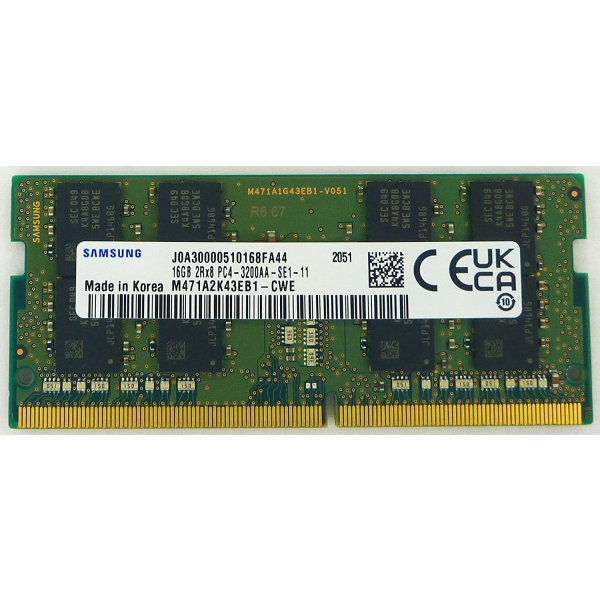 Samsung M471A2K43EB1-CWE SODIMM DDR4 PC4-25600 16GB Memory