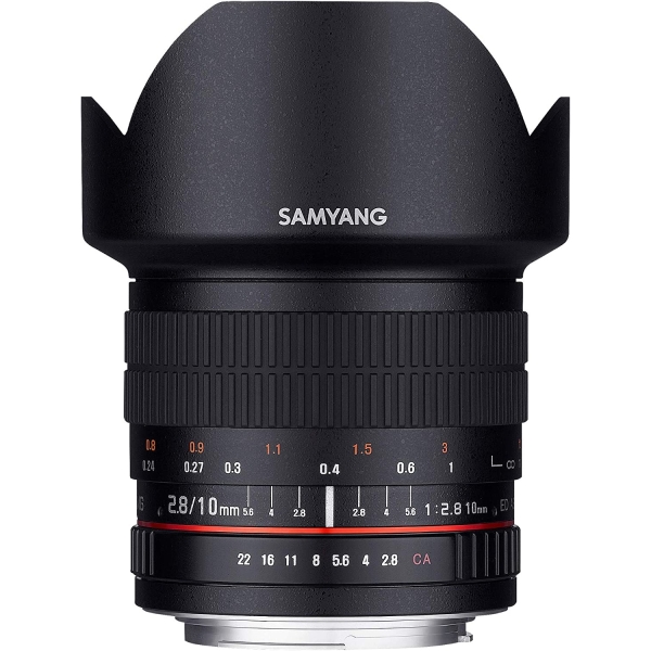 Camera Lens SAMYANG 10mm F2.8 ED AS NCS CS for Canon EOS Lense