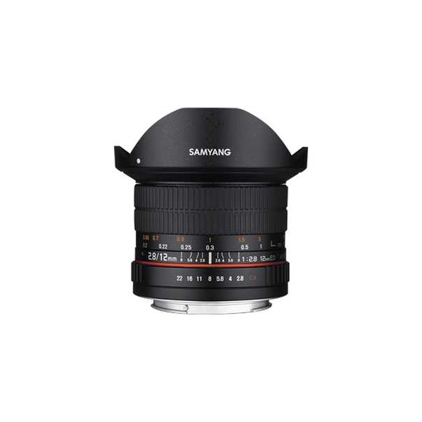 Camera Lens SAMYANG 12mm F2.8 ED AS NCS FISH-EYE for Micro Four Thirds Lense