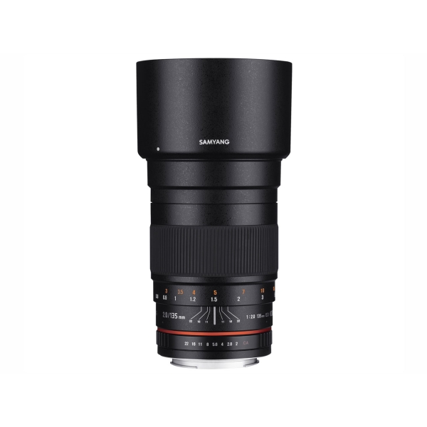 Camera Lens SAMYANG 135mm F/2.0 ED UMC for Canon M Lense