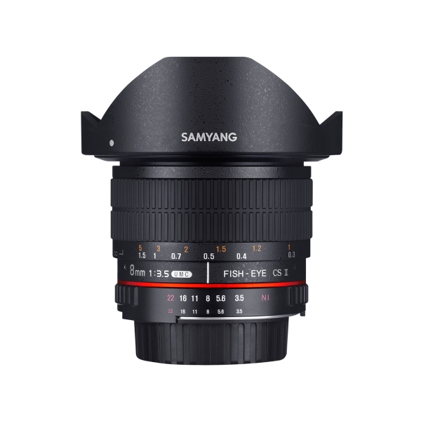 Camera Lens SAMYANG 8mm F3.5 UMC FISH-EYE CS II for Sony Lense