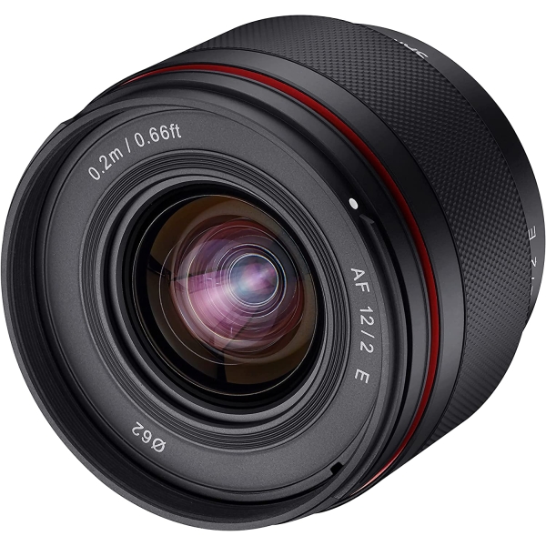 Camera Lens SAMYANG AF 12mm F2 E Lense