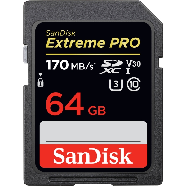SANDISK SDSDXPA-064G-X46 64GB SD Card