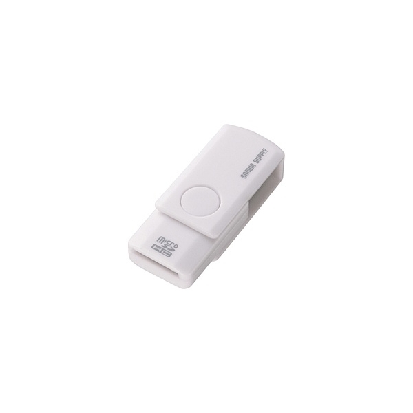 Card Reader Sanwa Supply ADR-MCU2SWW USB microSD White