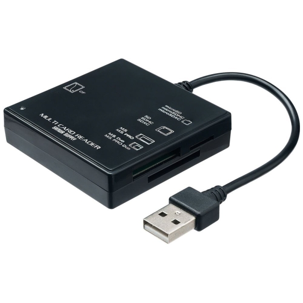 Card Reader Sanwa Supply ADR-ML23BKN USB 63in1 black