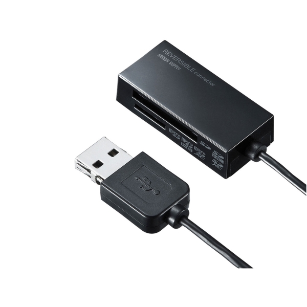 Card Reader Sanwa Supply ADR-MSDU3BK USB 39in1 Black