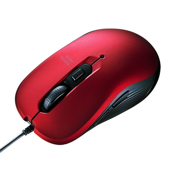 Mouse Sanwa Supply MA-BL114R Red Mouse