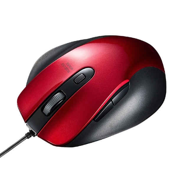 Mouse Sanwa Supply MA-BL123R Red Mouse