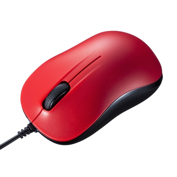 Sanwa Supply MA-SBL188RN red Mouse