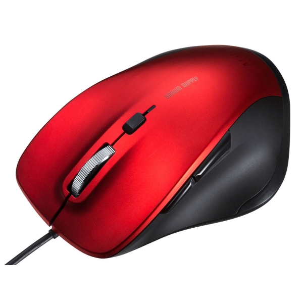 Mouse Sanwa Supply MA-SBL198R Red Mouse