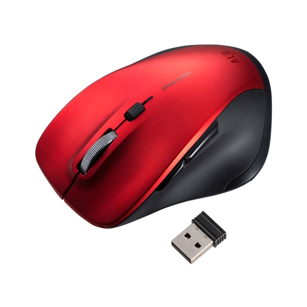 Mouse Sanwa Supply MA-SWBL196R Red Mouse