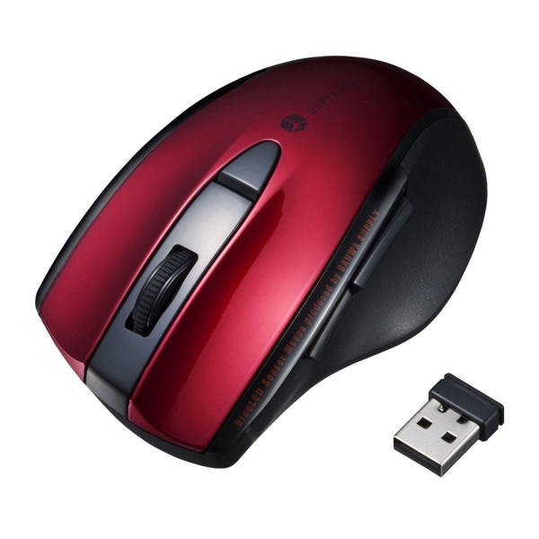 Mouse Sanwa Supply MA-WBL166R red Mouse