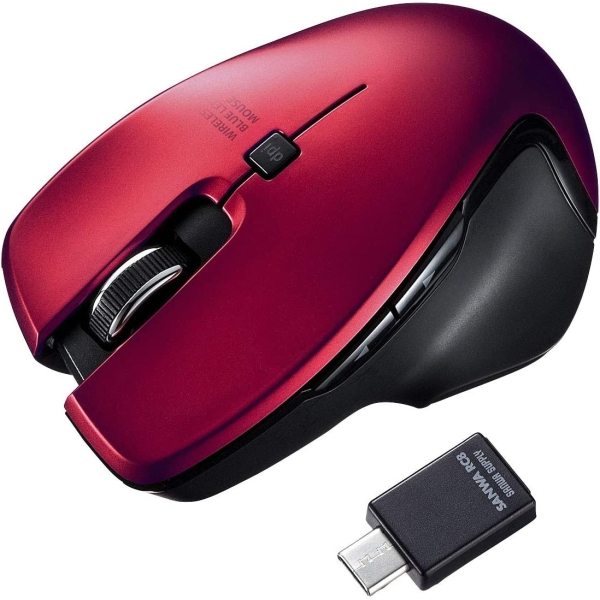 Mouse Sanwa Supply MA-WBLC127R red Mouse