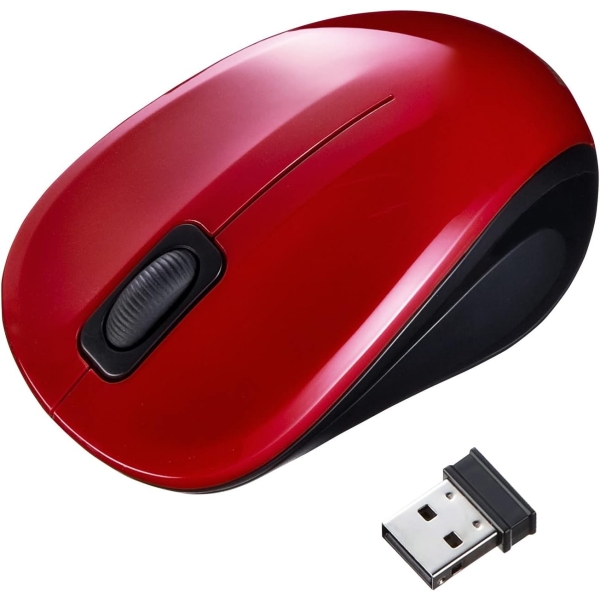 Sanwa Supply MA-WBSK315R red Mouse