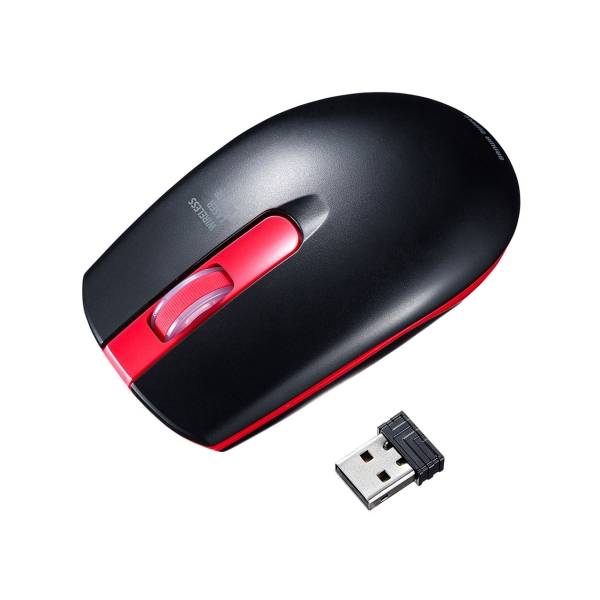 Mouse Sanwa Supply MA-WLS131R red Mouse