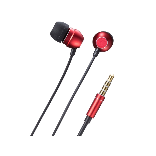 SANWA SUPPLY MM-HS706R red Earphone Headphone