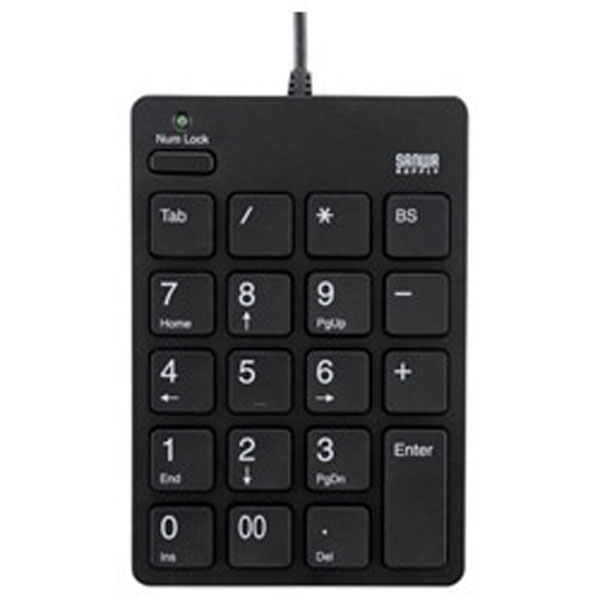 Number Pad Sanwa Supply Sanwa Supply NT-18UH2BK black Number Pad